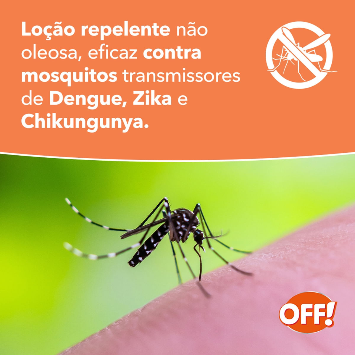 Repelente OFF! Family Aloe Vera Loção 200ml — imagem 3 | Drogaria Taveira