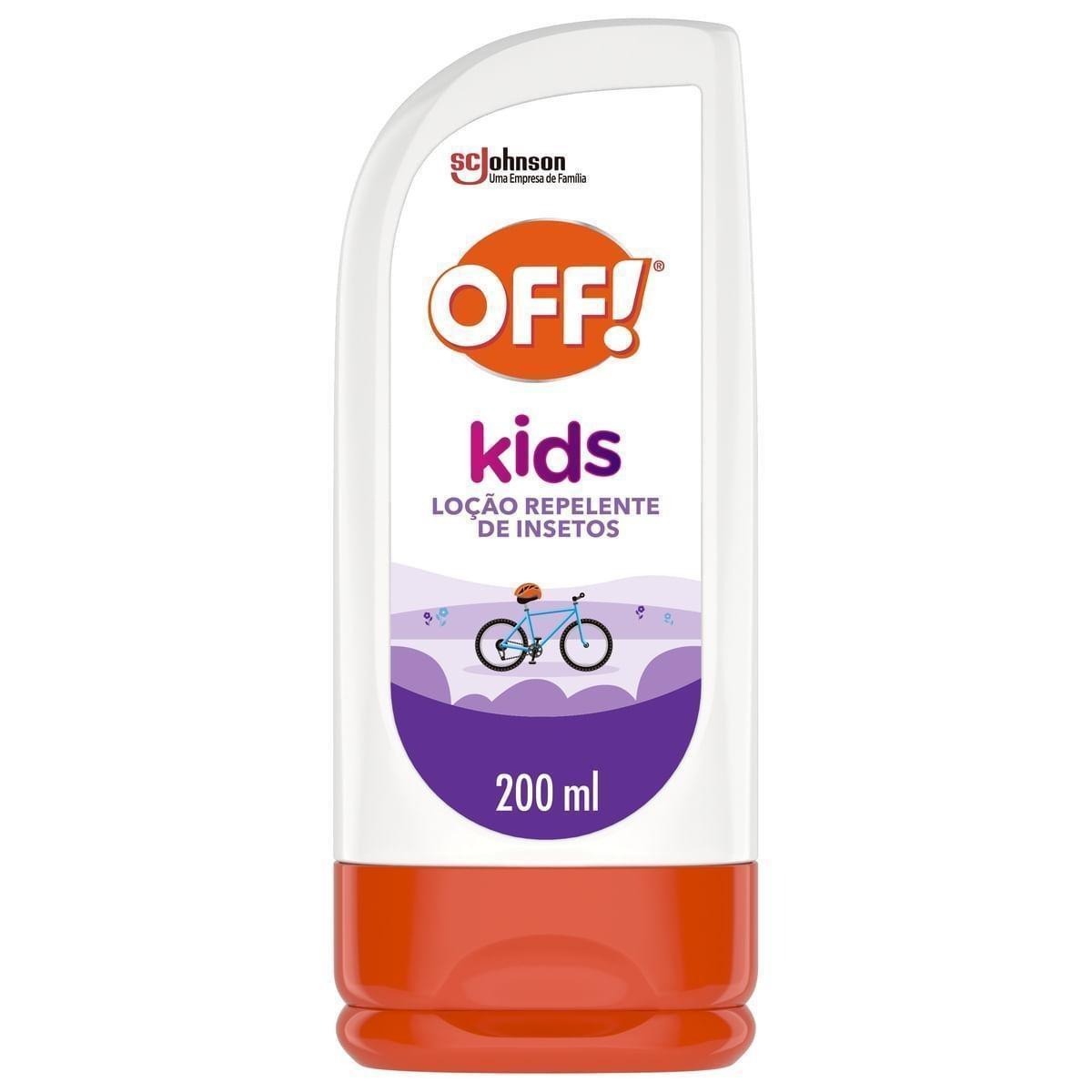 Repelente Off Kids Loção 200ml — Off | Drogaria Taveira