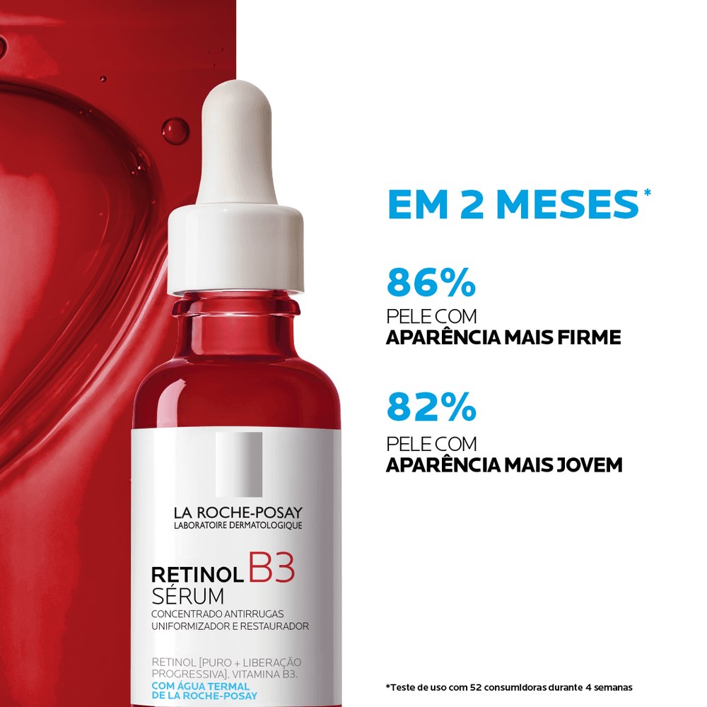 Retinol B3 La Roche-Posay Sérum Antirrugas 30ml — imagem 4 | Drogaria Taveira