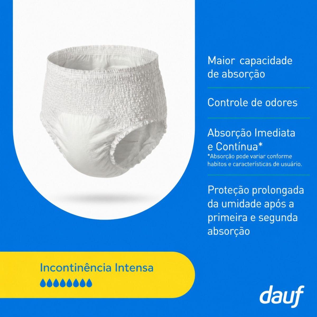 Roupa Íntima Descartável Dauf Pants G/EG 16 Unidades — imagem 2 | Drogaria Taveira