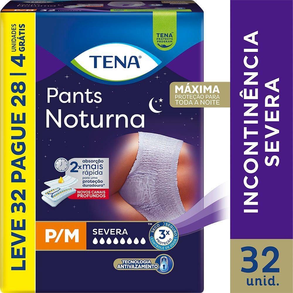 Roupa Íntima Descartável Pants Tena Noturna P/M Leve 32 Pague 28 Unidades — imagem 2 | Drogaria Taveira