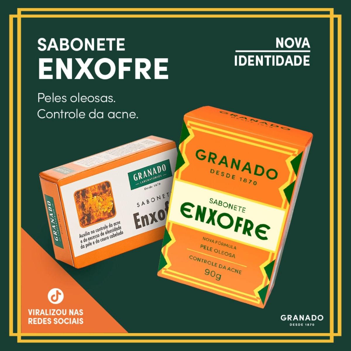 Sabonete Barra Granado Tratamentos Enxofre 90g — imagem 3 | Drogaria Taveira
