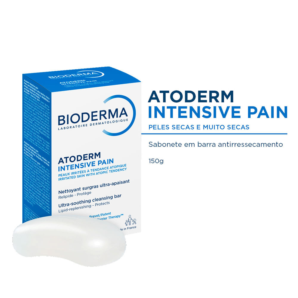 Sabonete em Barra Facial Bioderma Atoderm Hidratante 150g — imagem 2 | Drogaria Taveira