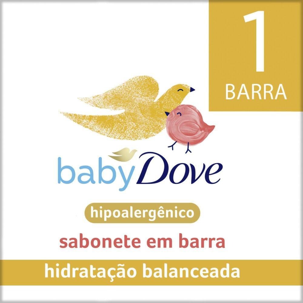Sabonete em Barra Infantil Baby Dove Hidratação Balanceada 75g — imagem 2 | Drogaria Taveira