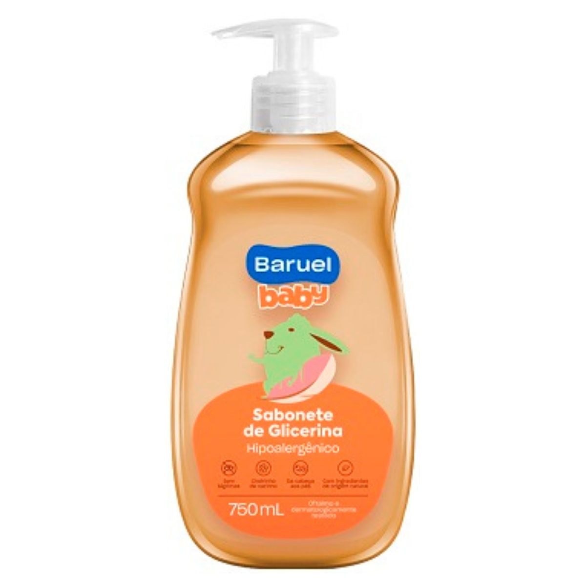 Sabonete Líquido Baruel Baby Glicerina 750ml — Baruel Baby | Drogaria Taveira