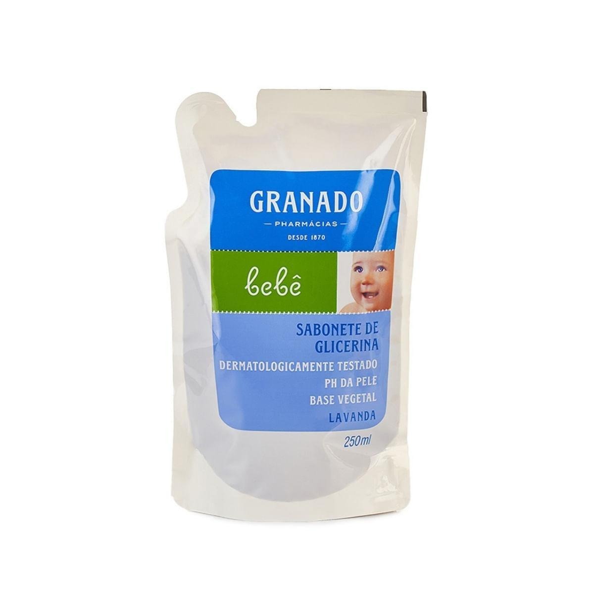Sabonete Líquido Granado Bebê Lavanda Refil 250ml — Granado | Drogaria Taveira
