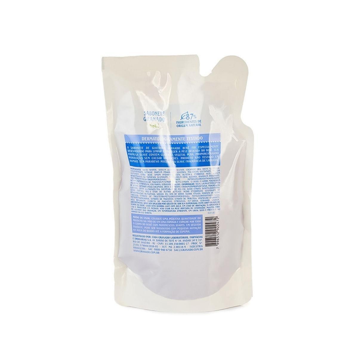 Sabonete Líquido Granado Bebê Lavanda Refil 250ml — imagem 2 | Drogaria Taveira