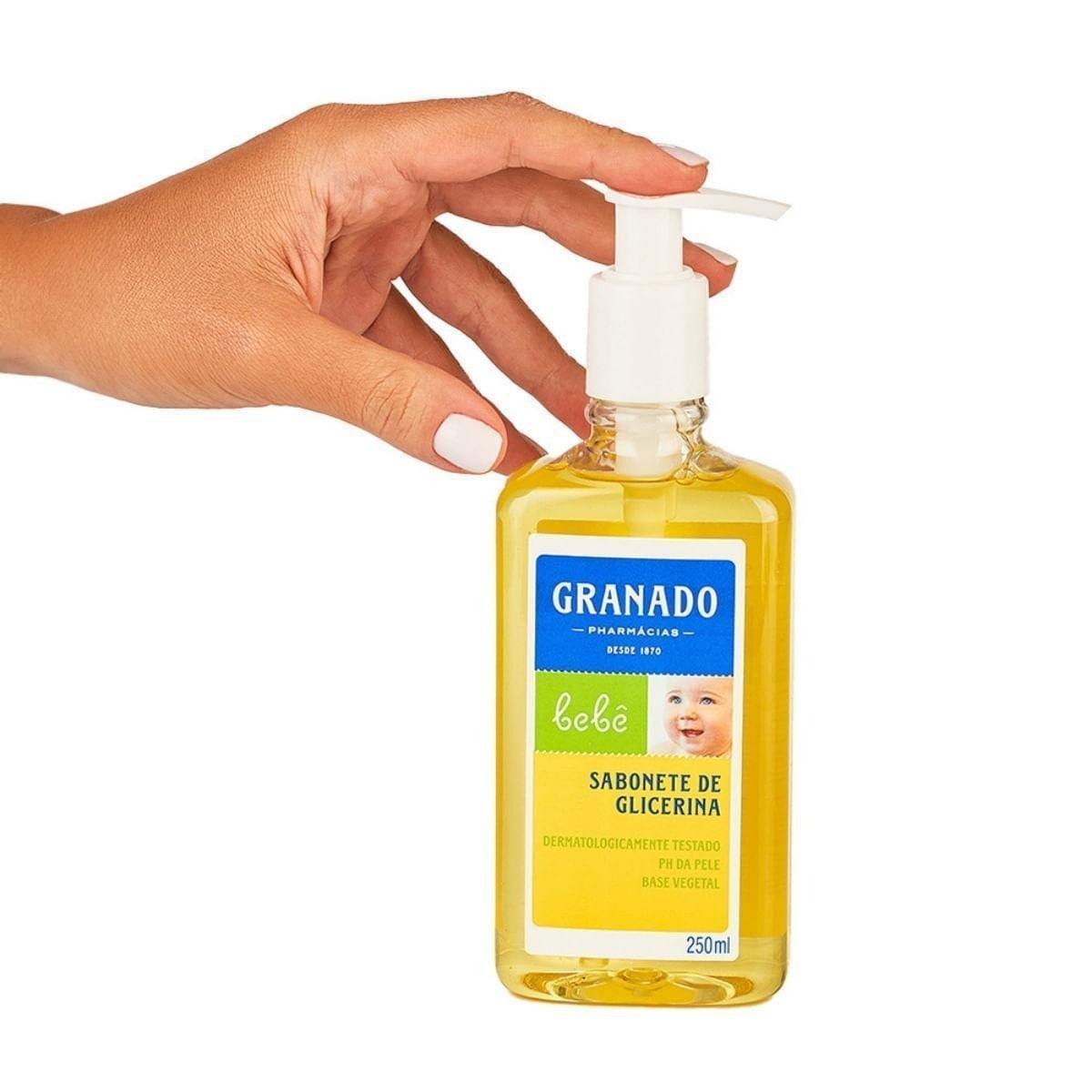 Sabonete Líquido Granado Bebê Tradicional 250ml — imagem 3 | Drogaria Taveira