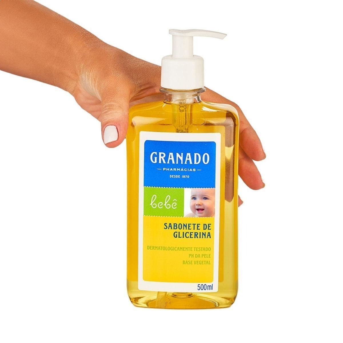 Sabonete Líquido Granado Bebê Tradicional 500ml — imagem 3 | Drogaria Taveira