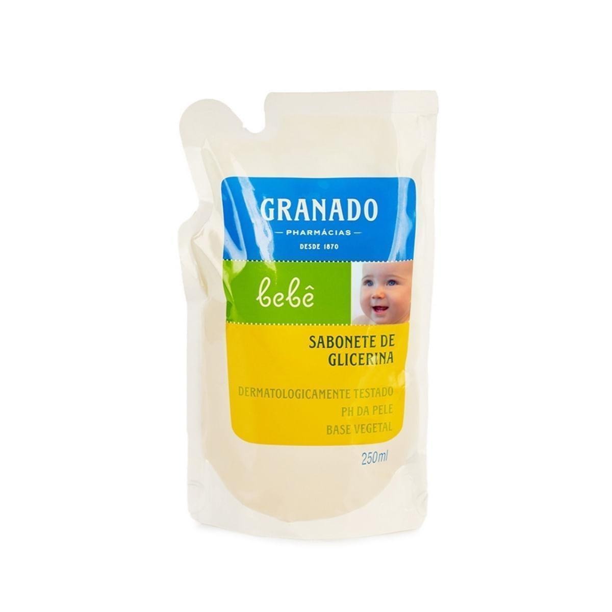 Sabonete Líquido Granado Bebê Tradicional Refil 250ml — Granado | Drogaria Taveira