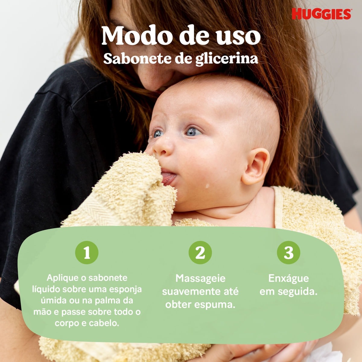 Sabonete Líquido Huggies Glicerina para bebê Camomila 200ml — imagem 3 | Drogaria Taveira