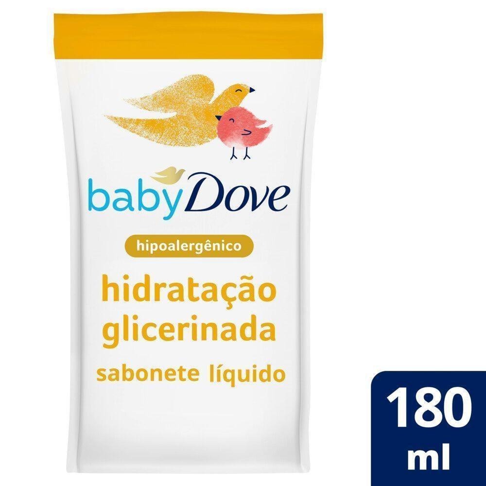 Sabonete Líquido Infantil Baby Dove Hidratação Glicerinada Relaxante Refil 400ml — Baby Dove | Drogaria Taveira