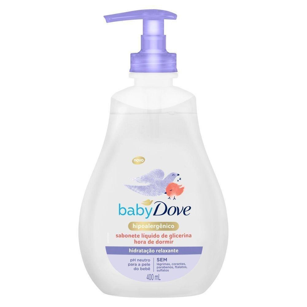 Sabonete Líquido Infantil Baby Dove Hidratação Relaxante Hora de Dormir 400ml — imagem 2 | Drogaria Taveira