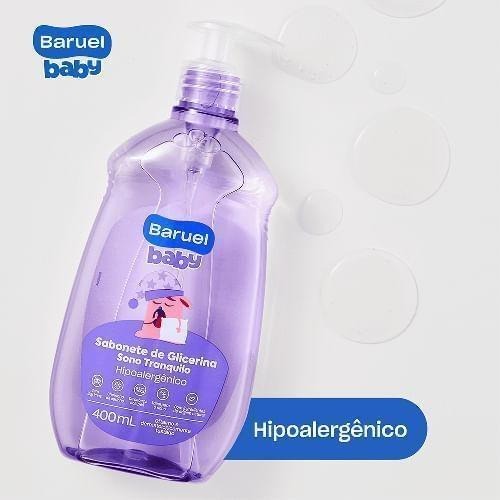 Sabonete Líquido Infantil Baruel Baby Sono Tranquilo Sem Lágrimas +6 meses 400ml — imagem 3 | Drogaria Taveira