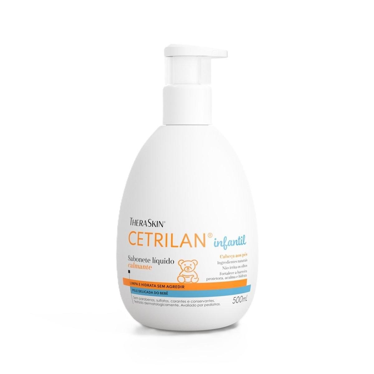 Sabonete Líquido Infantil Cetrilan 500ml — Cetrilan | Drogaria Taveira