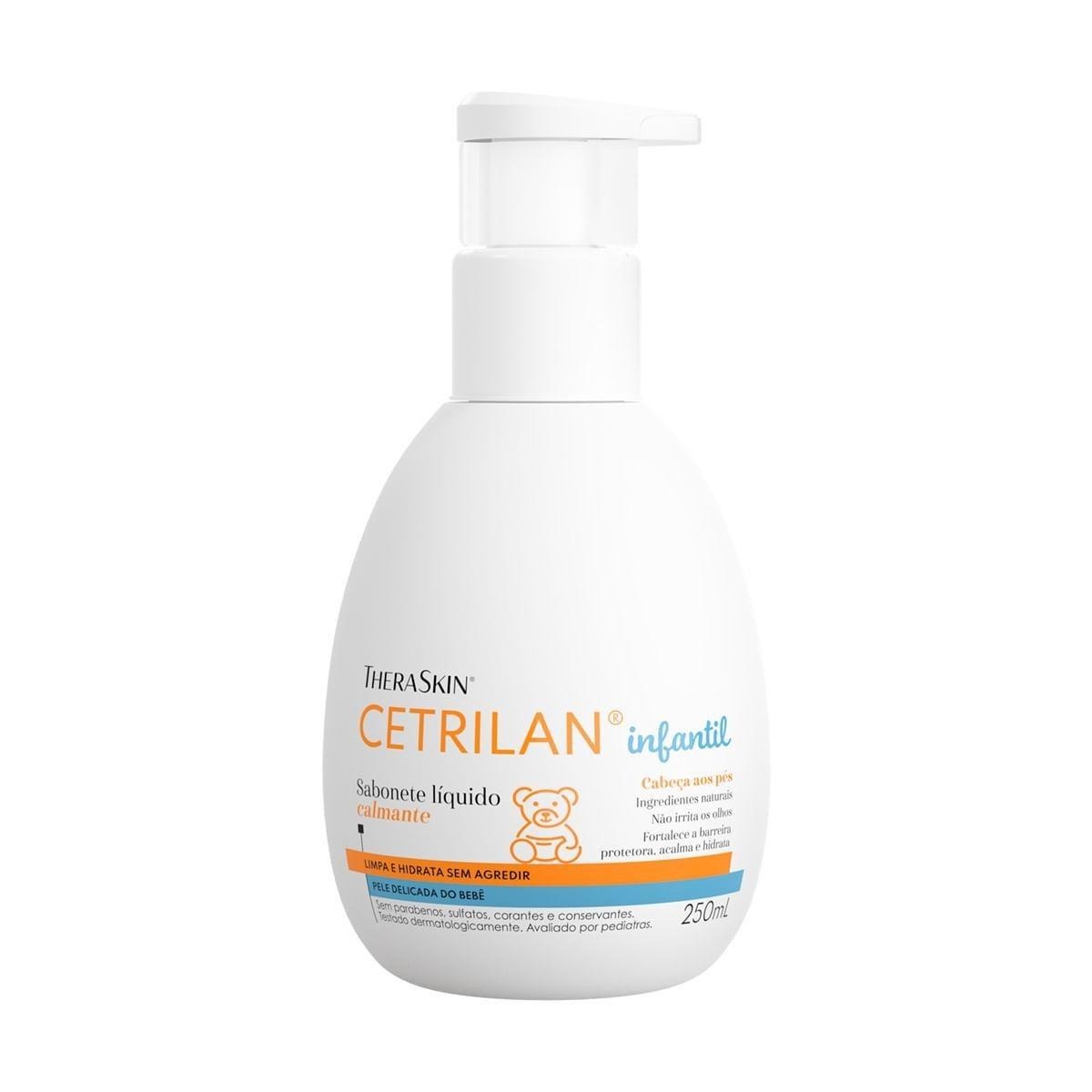 Sabonete Líquido Infantil Cetrilan Ingredientes Naturais 250ml — imagem 2 | Drogaria Taveira