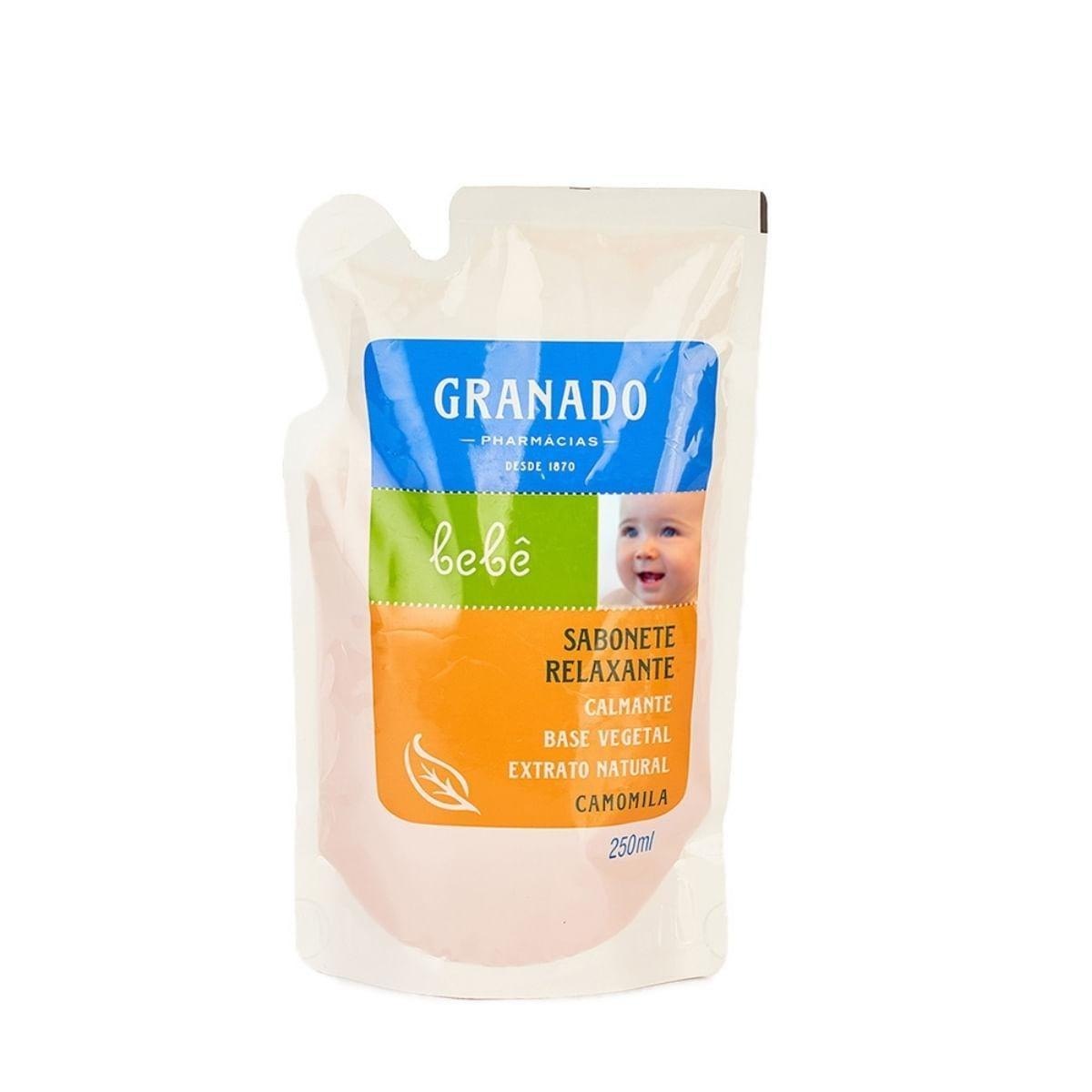 Sabonete Líquido Infantil Granado Bebê Camomila Refil 250ml — Granado | Drogaria Taveira