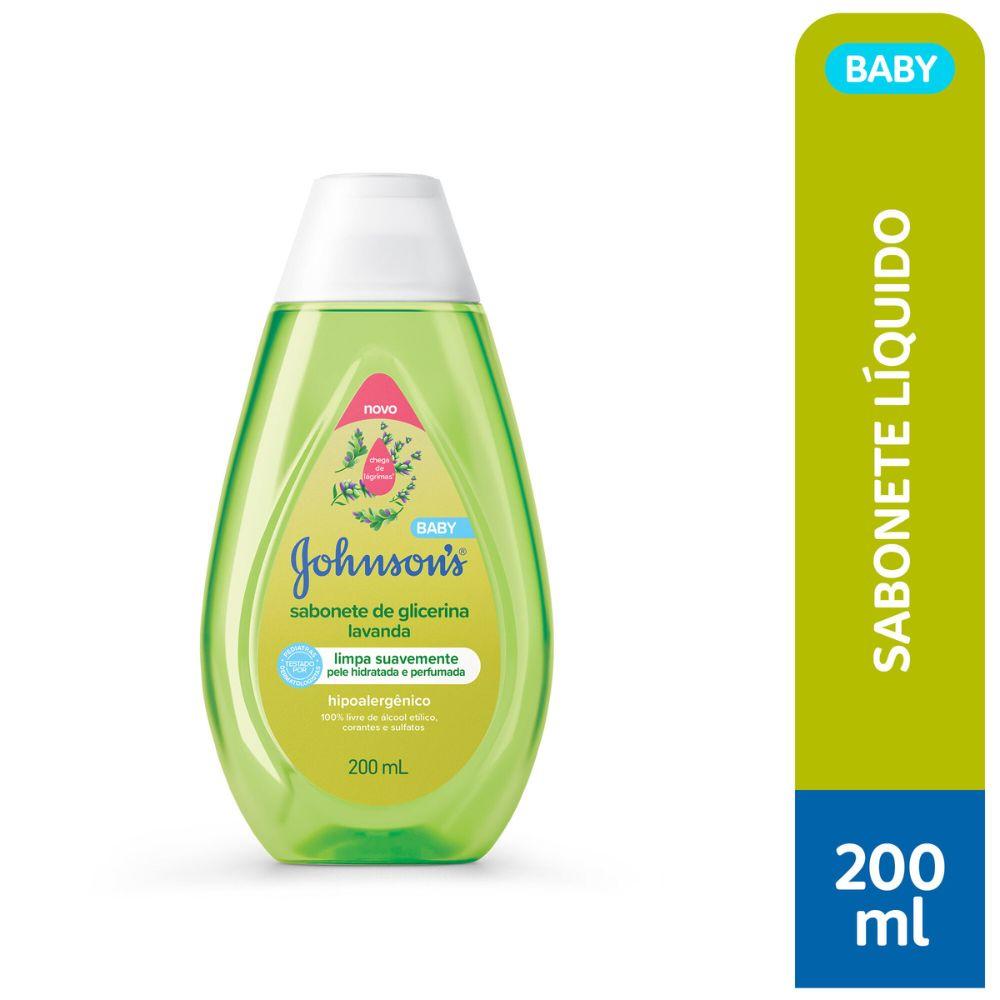 Sabonete Líquido Infantil Johnson's Baby Glicerina Lavanda 200ml — imagem 2 | Drogaria Taveira