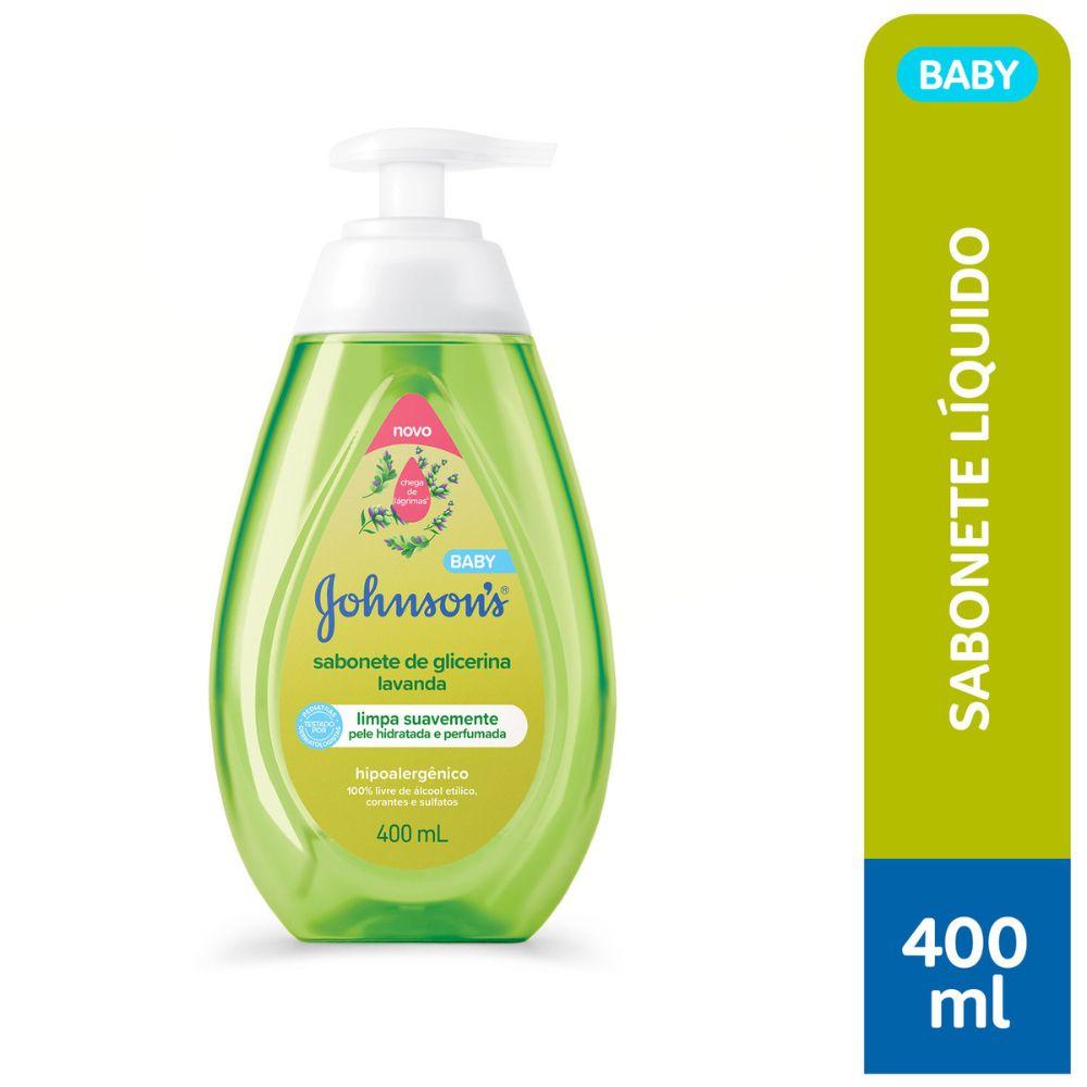 Sabonete Líquido Infantil Johnson's Baby Glicerina Lavanda 400ml — imagem 2 | Drogaria Taveira