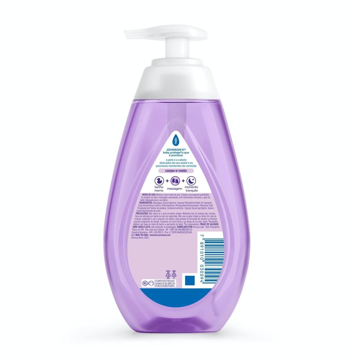 Sabonete Líquido Infantil Johnson's Baby Hora do Sono 200ml — imagem 3 | Drogaria Taveira