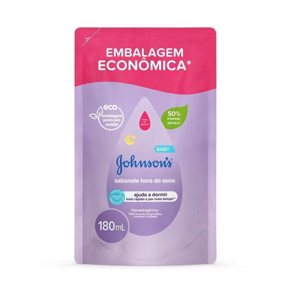 Sabonete Líquido Infantil Johnson's Baby Hora do Sono Refil 180ml — imagem 2 | Drogaria Taveira