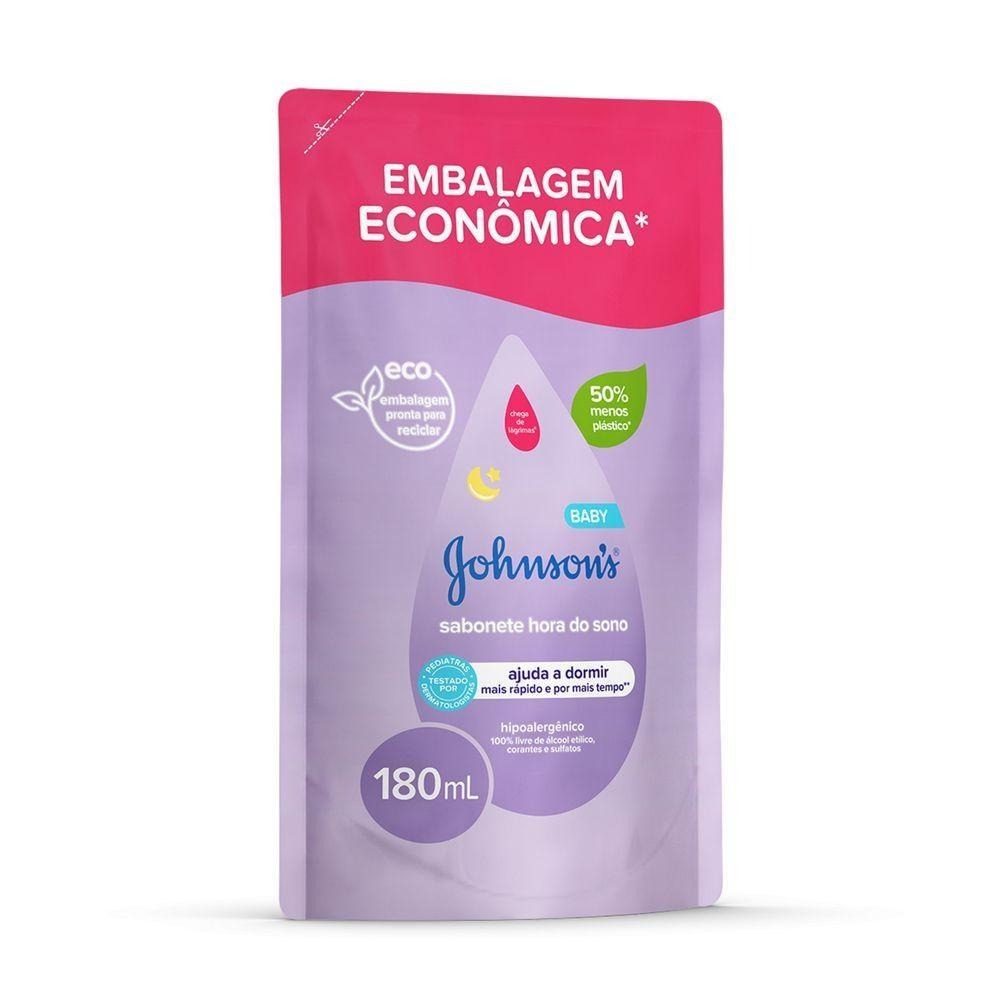 Sabonete Líquido Infantil Johnson's Baby Hora do Sono Refil 180ml — imagem 4 | Drogaria Taveira