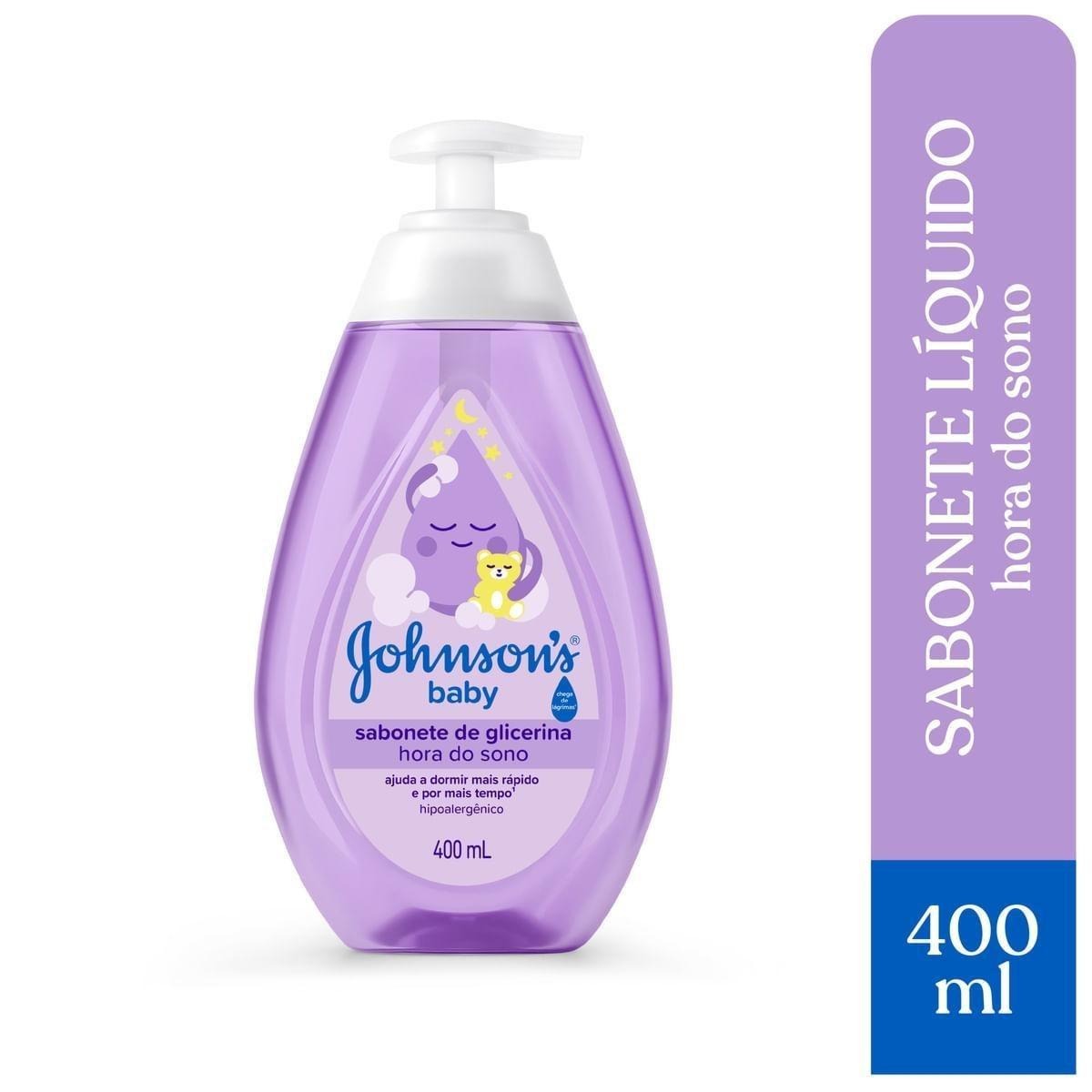 Sabonete Líquido Infantil Johnson's Baby Hora do Sono Sem Lágrimas 400ml — Johnsons Baby | Drogaria Taveira