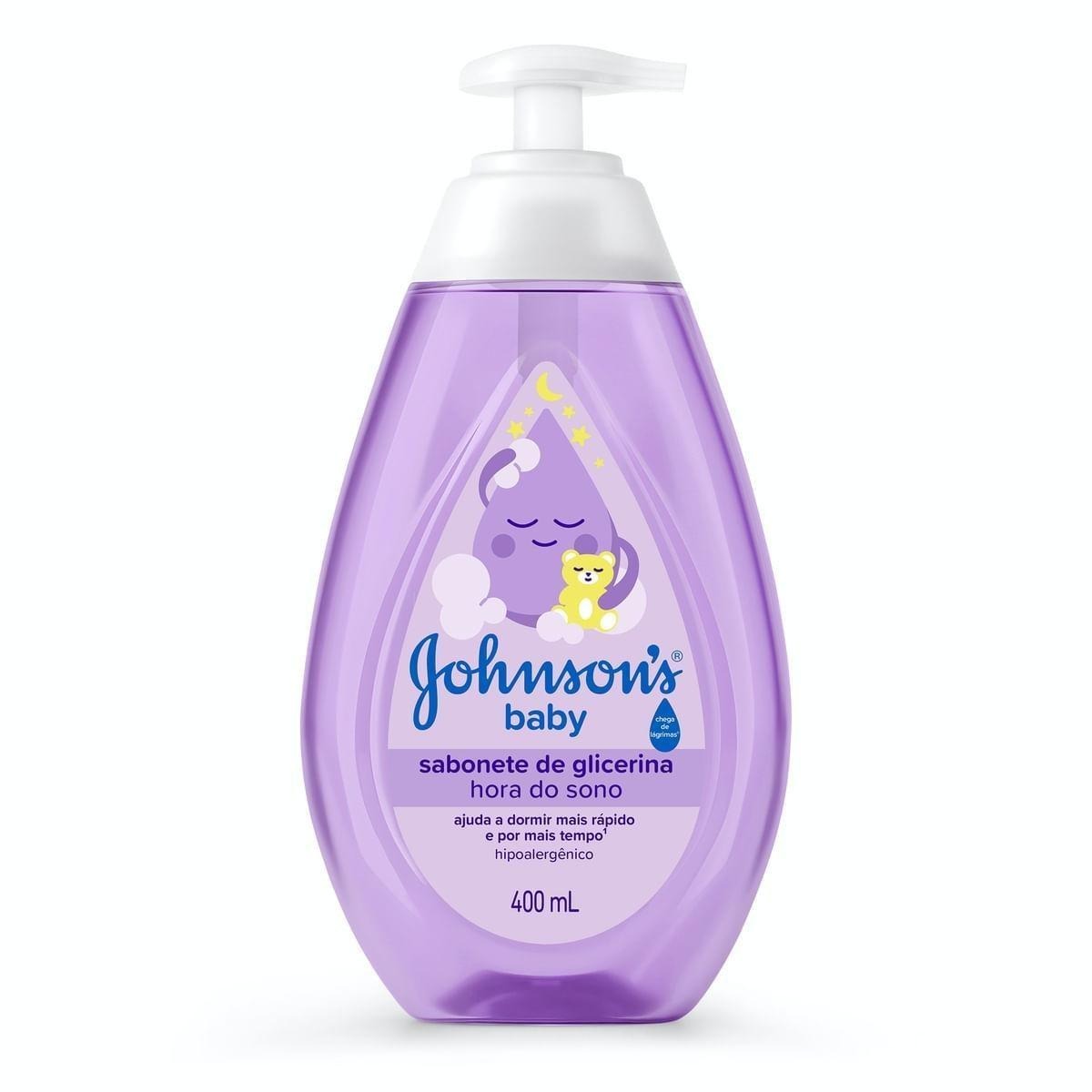 Sabonete Líquido Infantil Johnson's Baby Hora do Sono Sem Lágrimas 400ml — imagem 2 | Drogaria Taveira