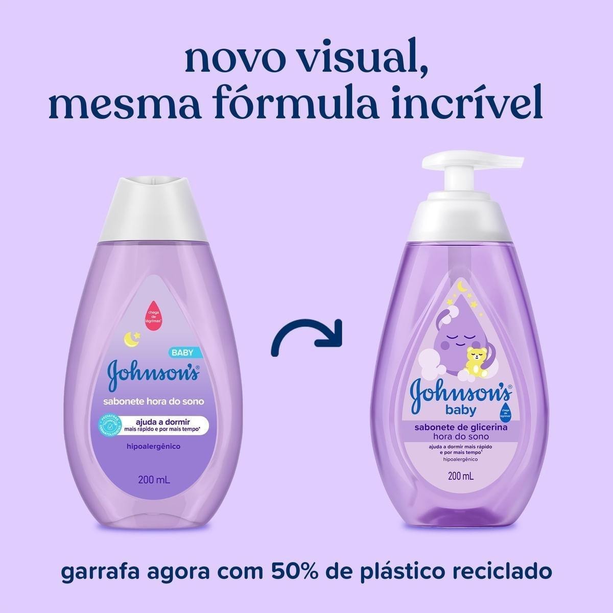 Sabonete Líquido Infantil Johnson's Baby Hora do Sono Sem Lágrimas 400ml — imagem 4 | Drogaria Taveira