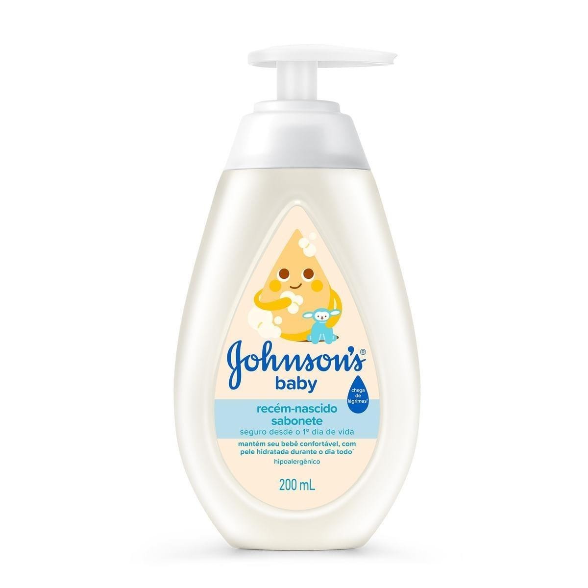 Sabonete Líquido Infantil Johnson's Baby Recém-Nascido 200ml — imagem 2 | Drogaria Taveira
