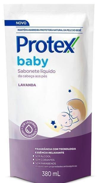 Sabonete Líquido Infantil Protex Baby Lavanda Refil 380ml — Protex | Drogaria Taveira