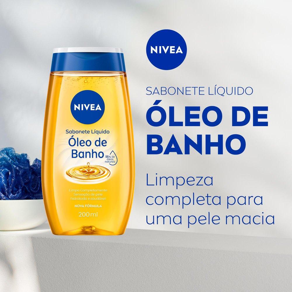 Sabonete Líquido Nivea Óleo de Banho 200ml — imagem 2 | Drogaria Taveira