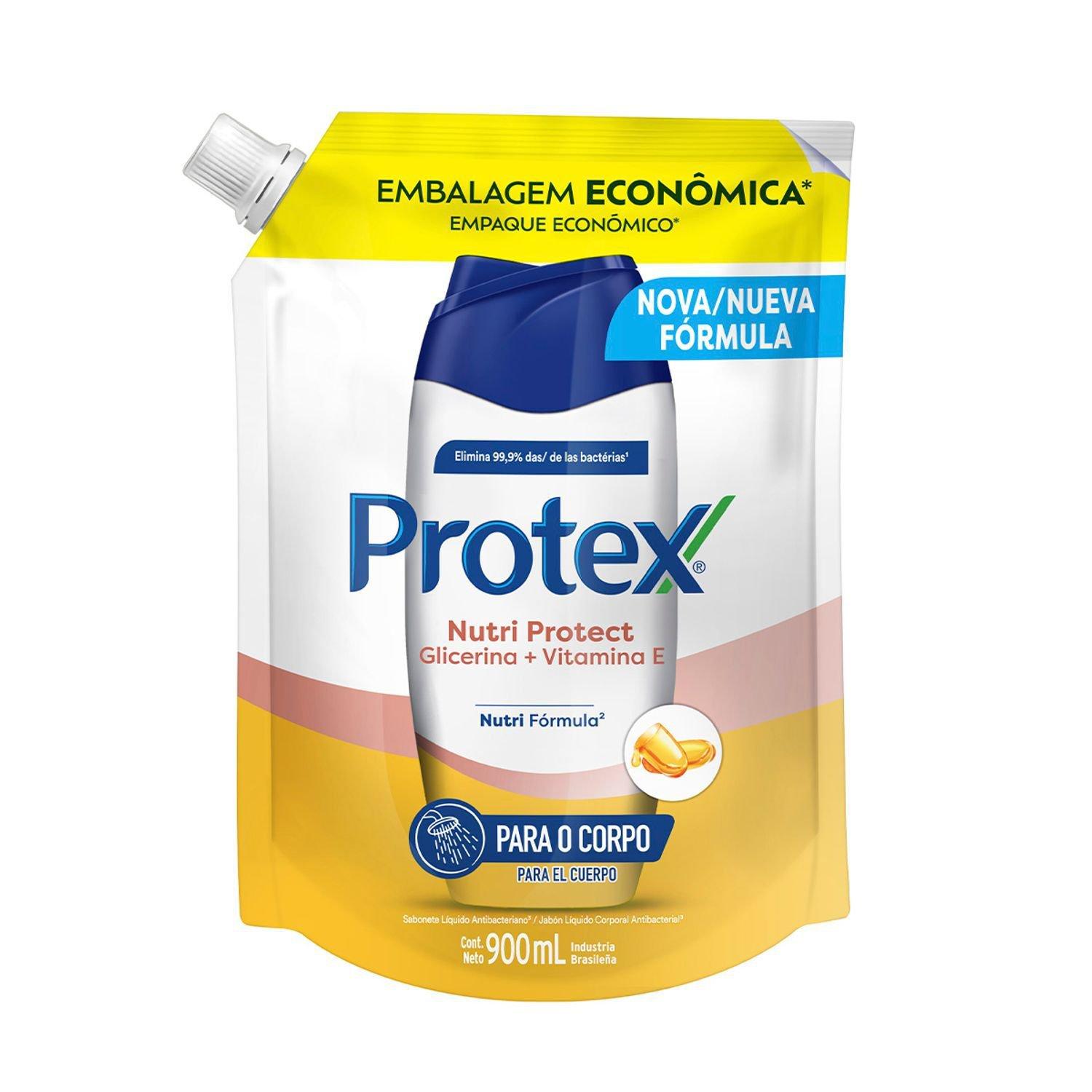 Sabonete Líquido Protex Nutri Protect Vitamina E 900ml — imagem 2 | Drogaria Taveira