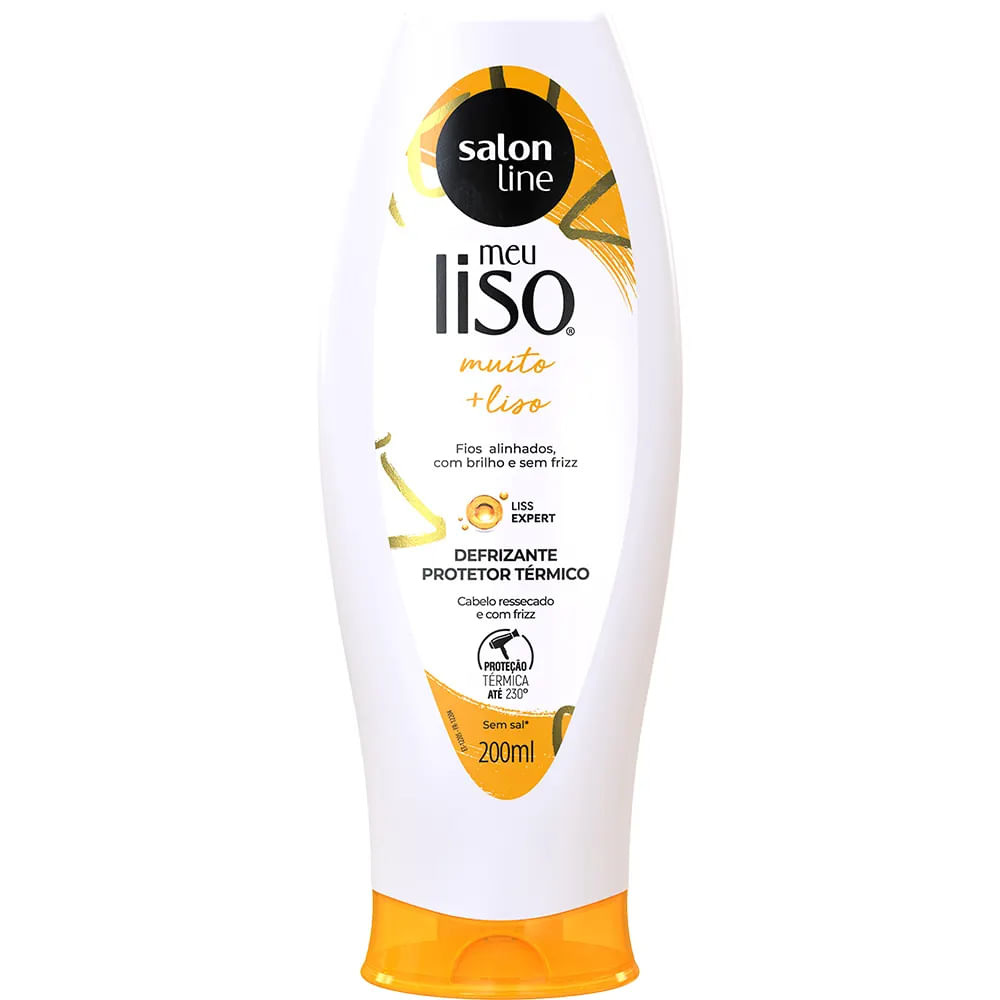 Salon Line Defrizante 200ml Meu Liso Muito + Liso — imagem 2 | Drogaria Taveira