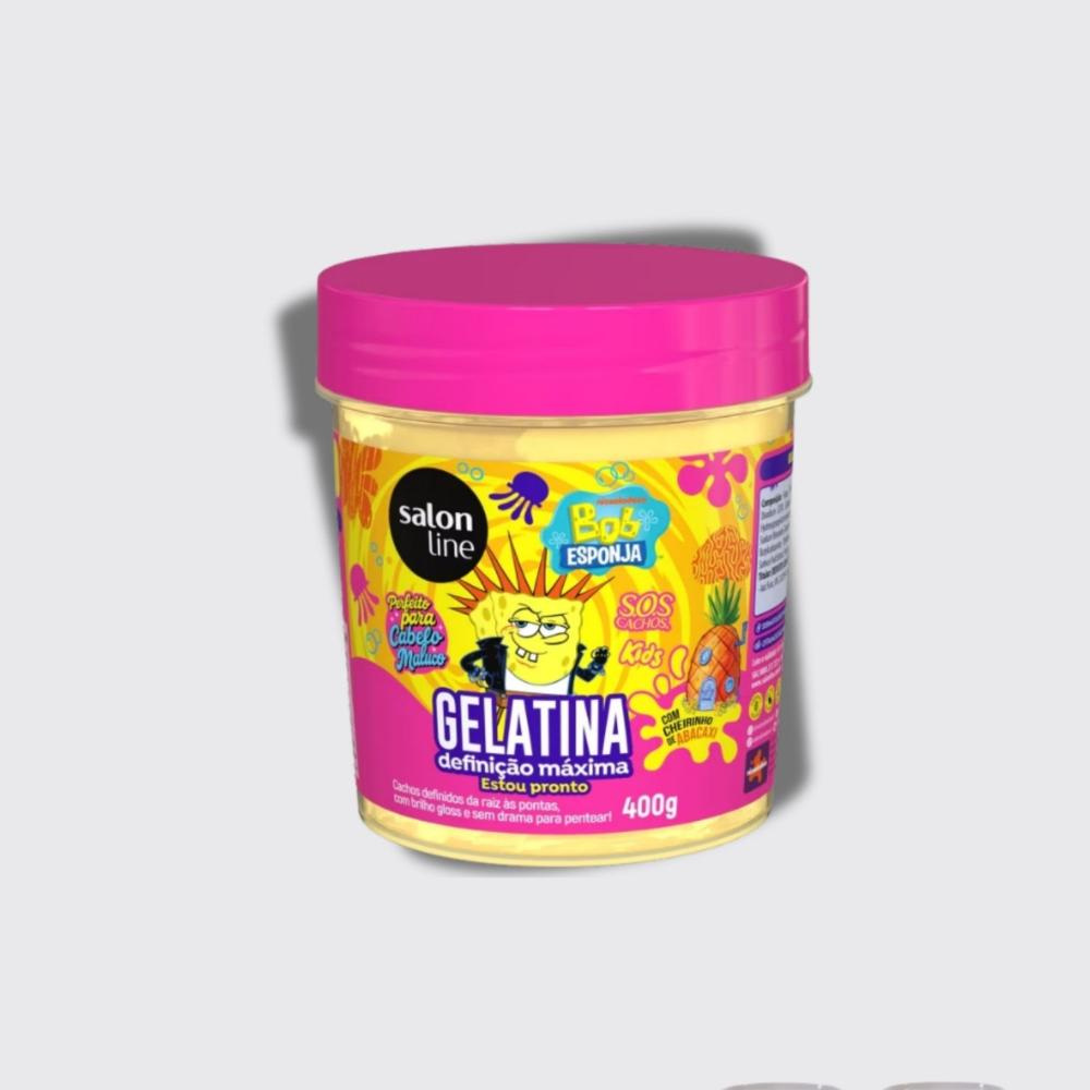 Salon Line - Gelatina Capilar SOS Kids Bob Esponja Definicao Maxima - 400g — imagem 2 | Drogaria Taveira