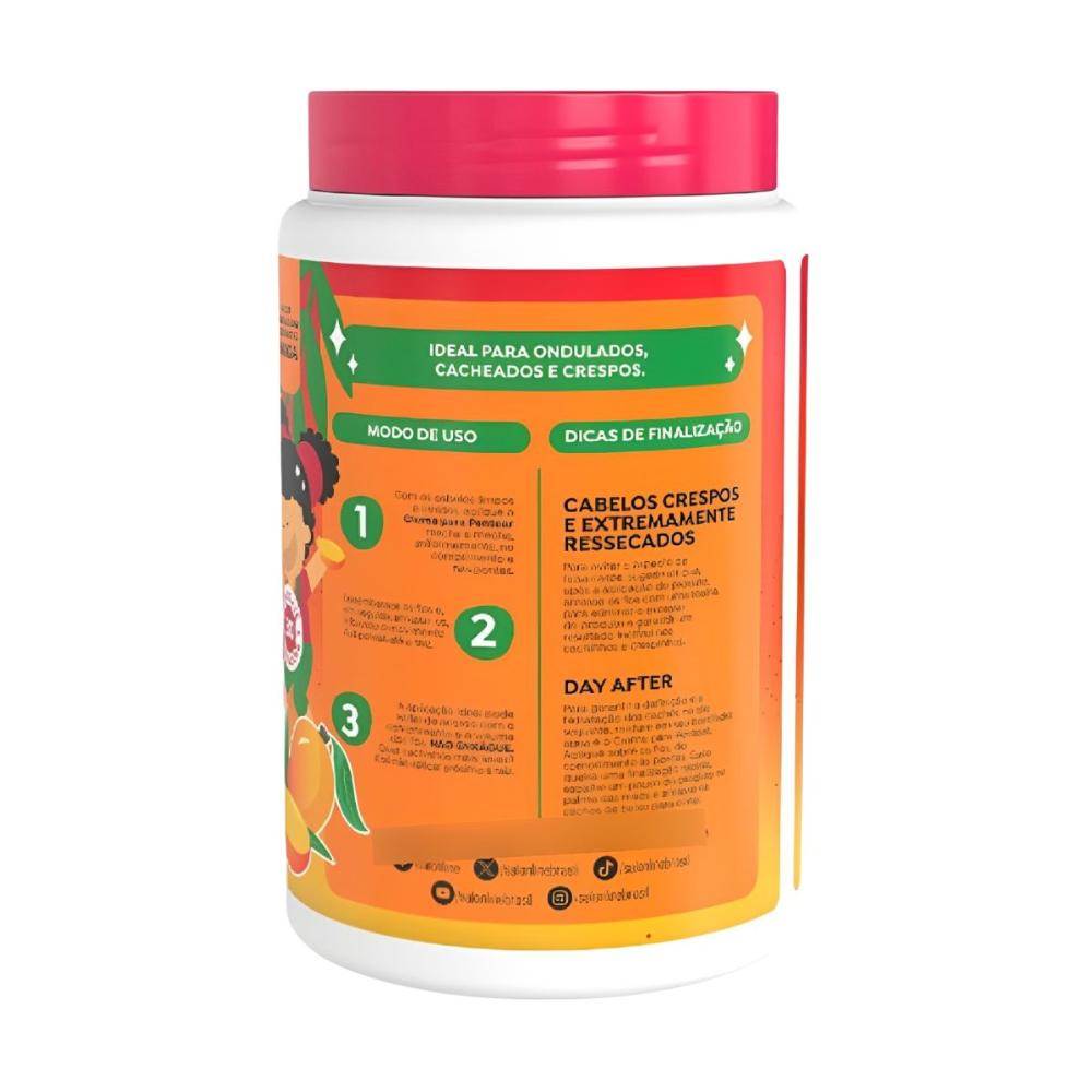 Salon Line Kids - Manga Cachinhos Ativados - Creme para Pentear - 1000ml — imagem 4 | Drogaria Taveira
