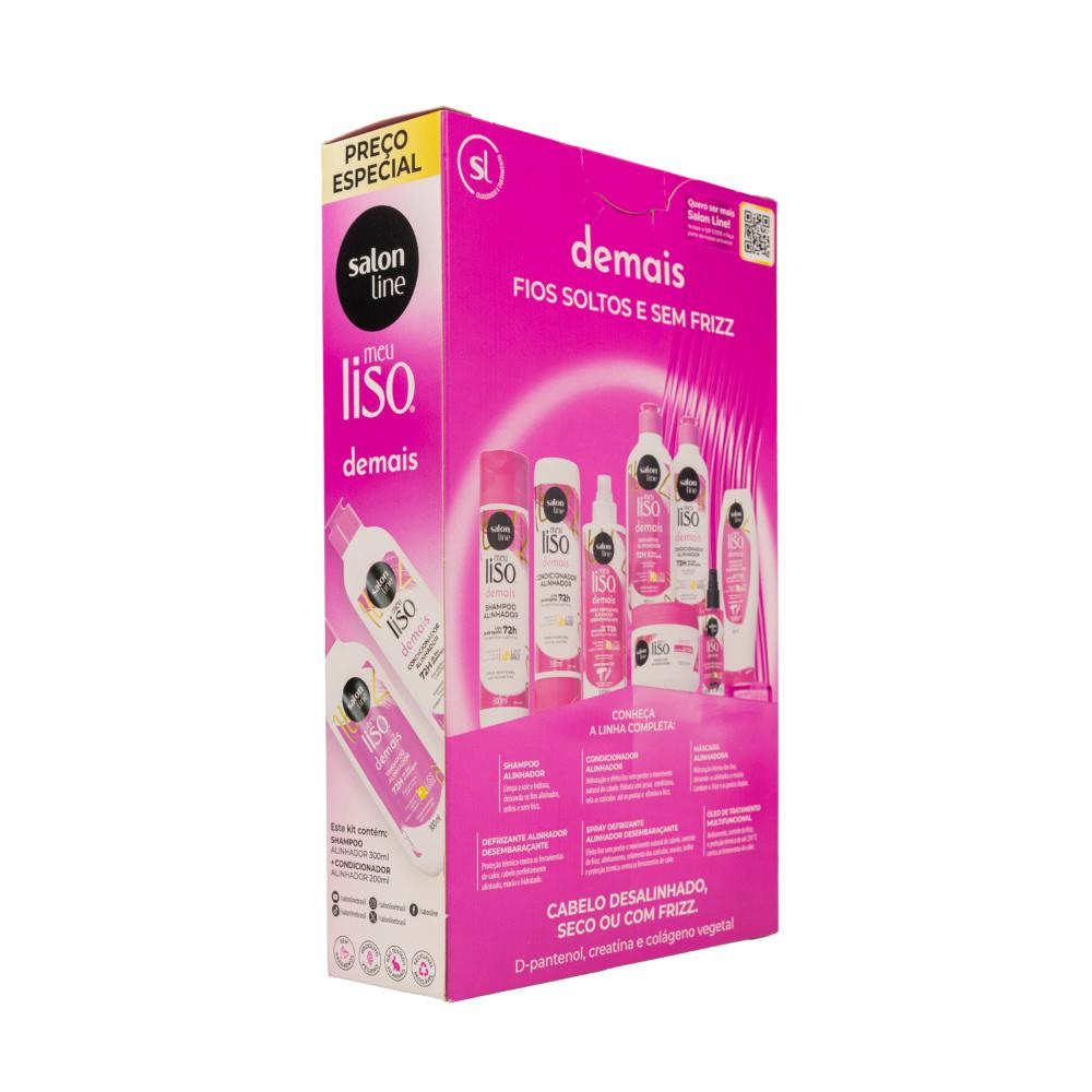 Salon Line - Meu Liso Alinhador - Kit Shampoo e Condicionador — imagem 2 | Drogaria Taveira