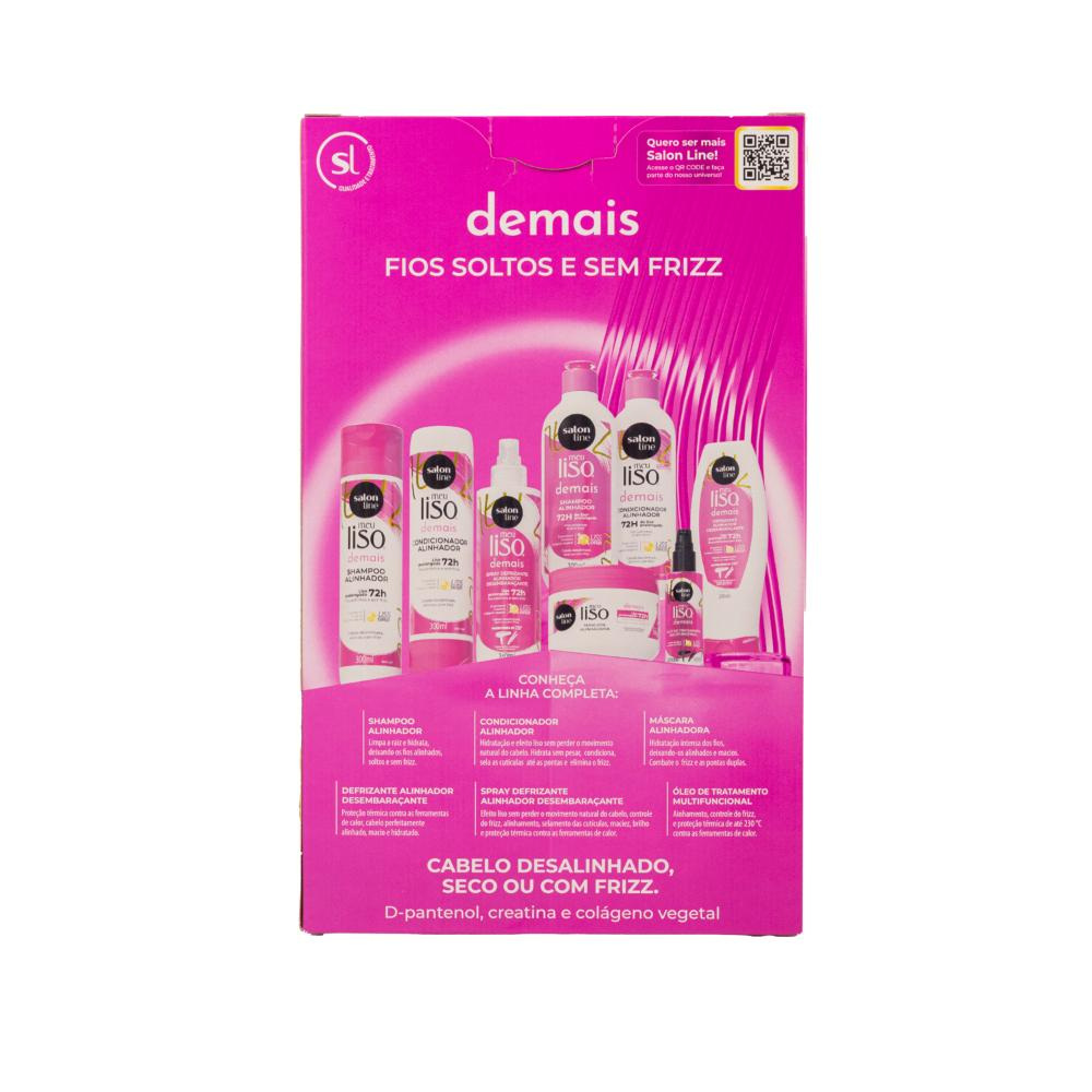 Salon Line - Meu Liso Alinhador - Kit Shampoo e Condicionador — imagem 4 | Drogaria Taveira