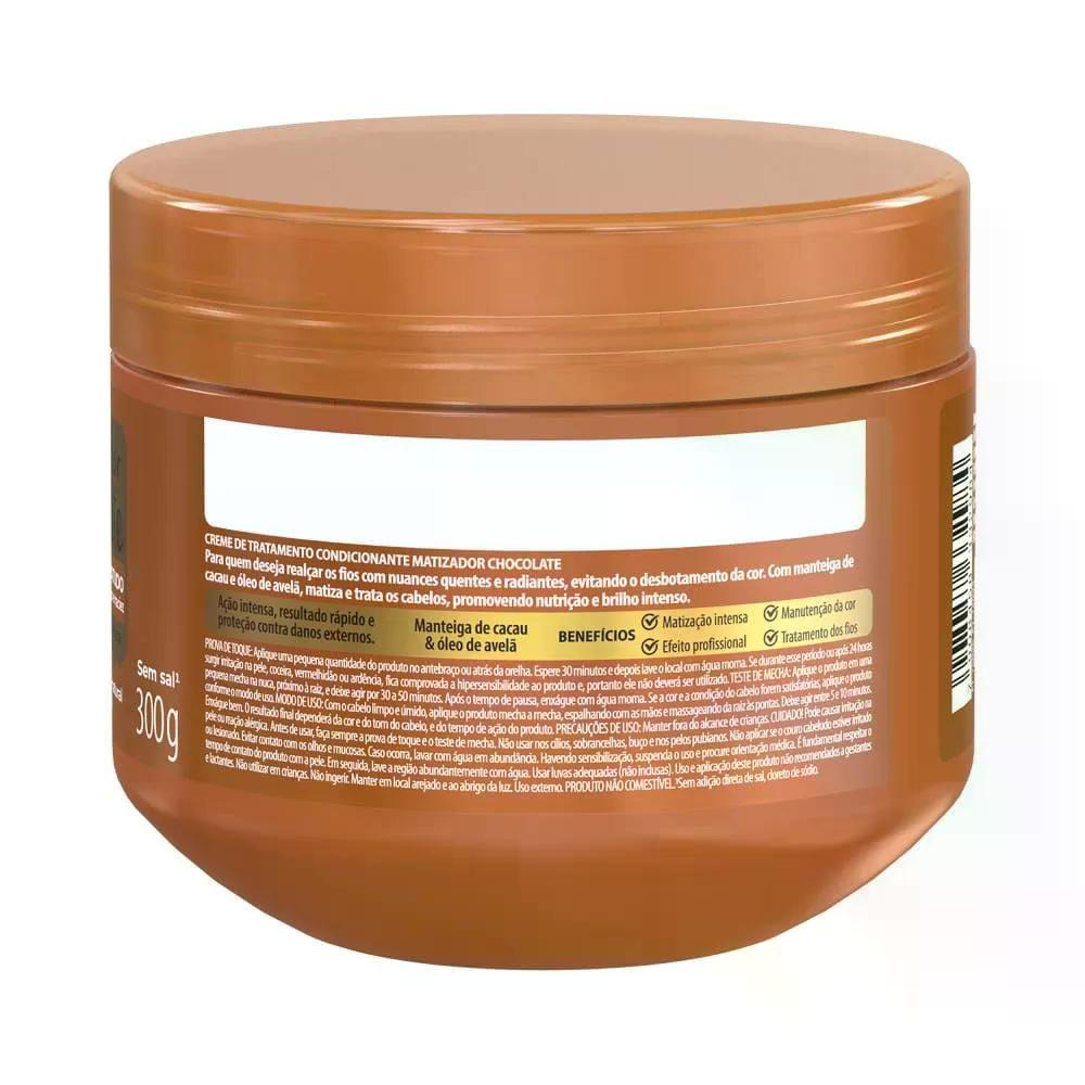 Salon Line - Meu Liso Matizador Chocolate Brilhante - Máscara Capilar - 300g — imagem 3 | Drogaria Taveira