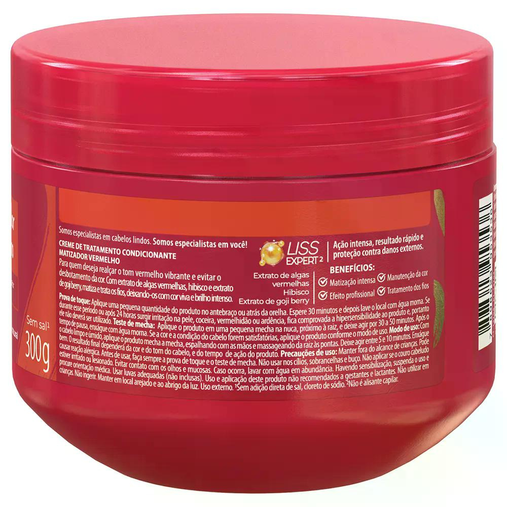 Salon Line - Meu Liso Vermelho - Máscara Capilar - 300g — imagem 3 | Drogaria Taveira
