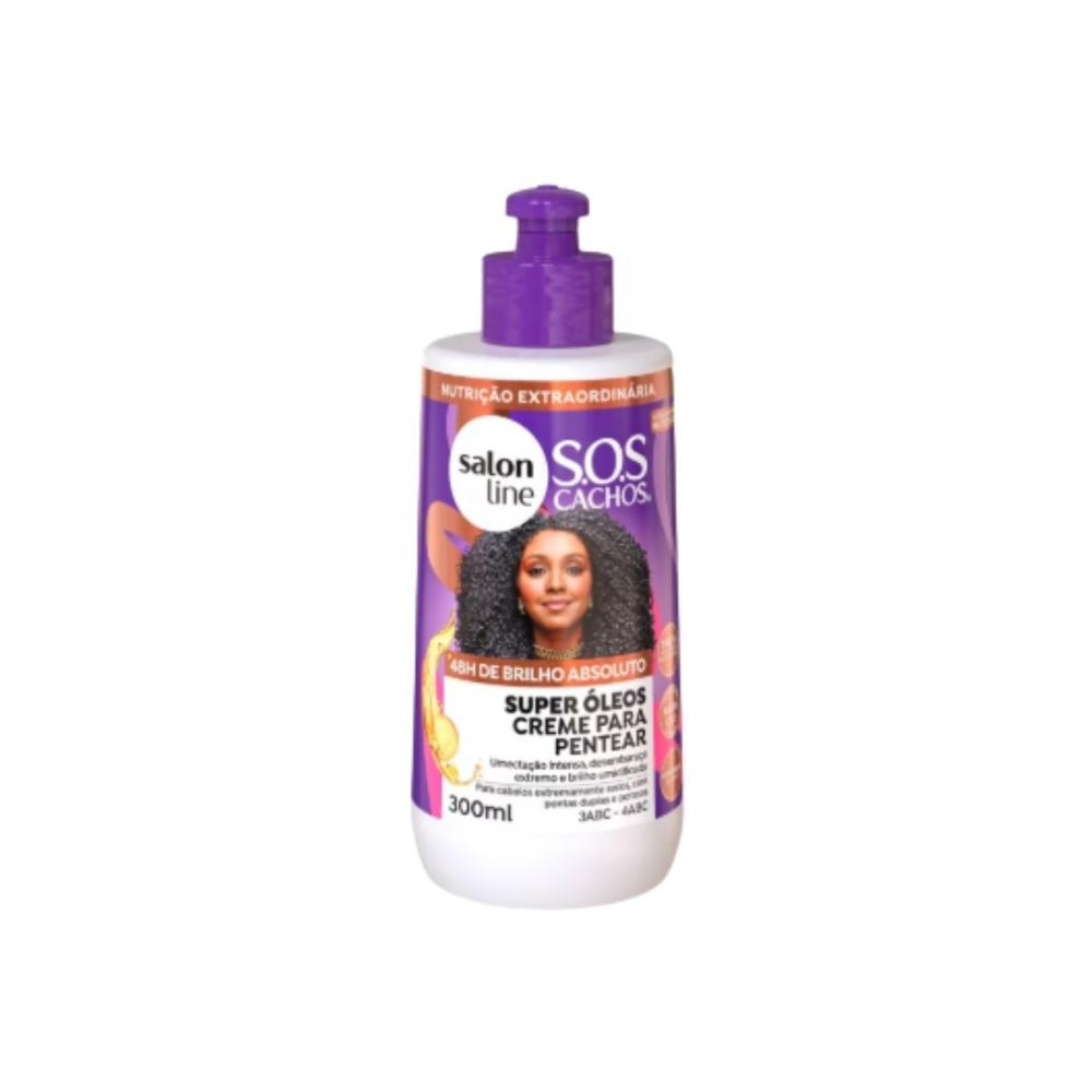 Salon Line S.O.S Cachos Super Óleos Creme - 300ml — imagem 2 | Drogaria Taveira
