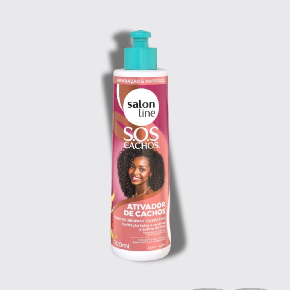 Salon Line SOS - Ativador Capilar Óleo de Rícino e Queratina - 300ml — imagem 4 | Drogaria Taveira