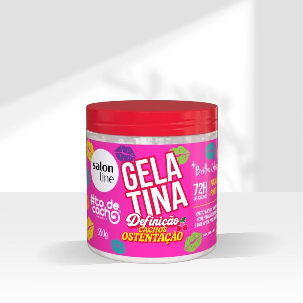 Salon Line - #TodeCacho Definição Ostentação - Gelatina Capilar - 550g — imagem 2 | Drogaria Taveira