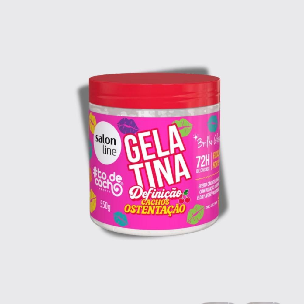 Salon Line - #TodeCacho Definição Ostentação - Gelatina Capilar - 550g — imagem 4 | Drogaria Taveira