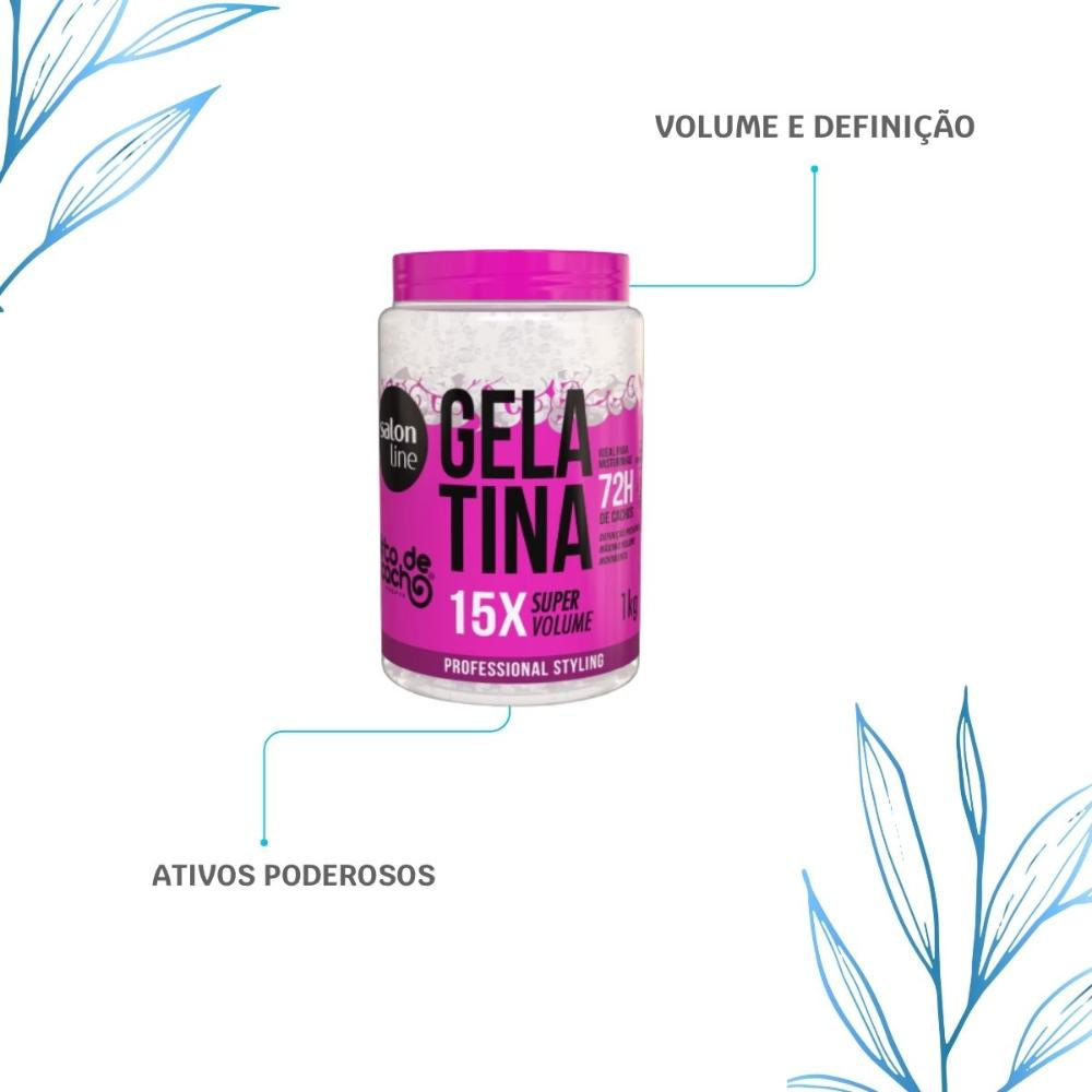 SalonLine - #todecacho Super Volume Gelatina - 1Kg — imagem 4 | Drogaria Taveira