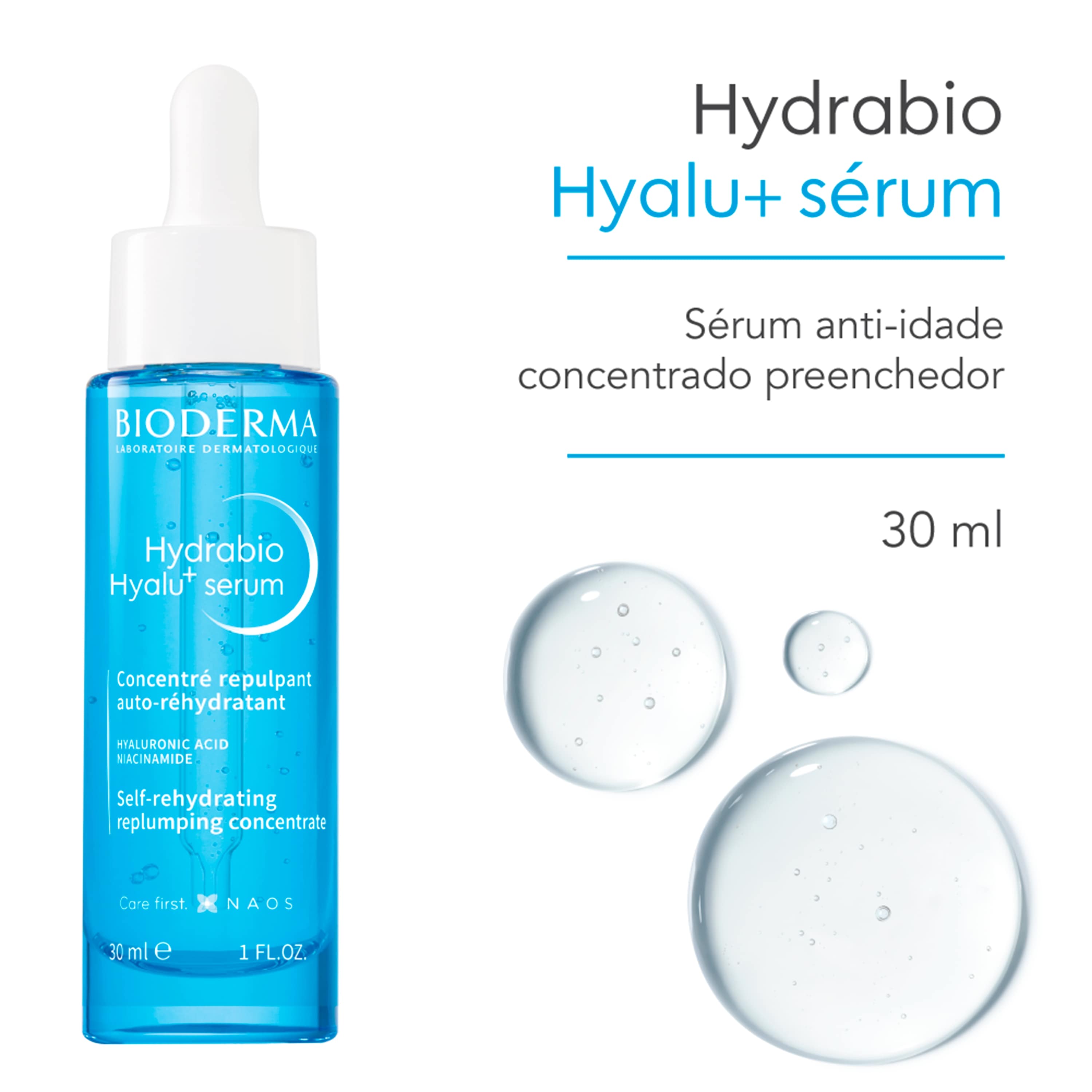 Sérum Bioderma Hydrabio Hyalu+ Anti Idade Concentrado Preenchedor 30ml — imagem 2 | Drogaria Taveira