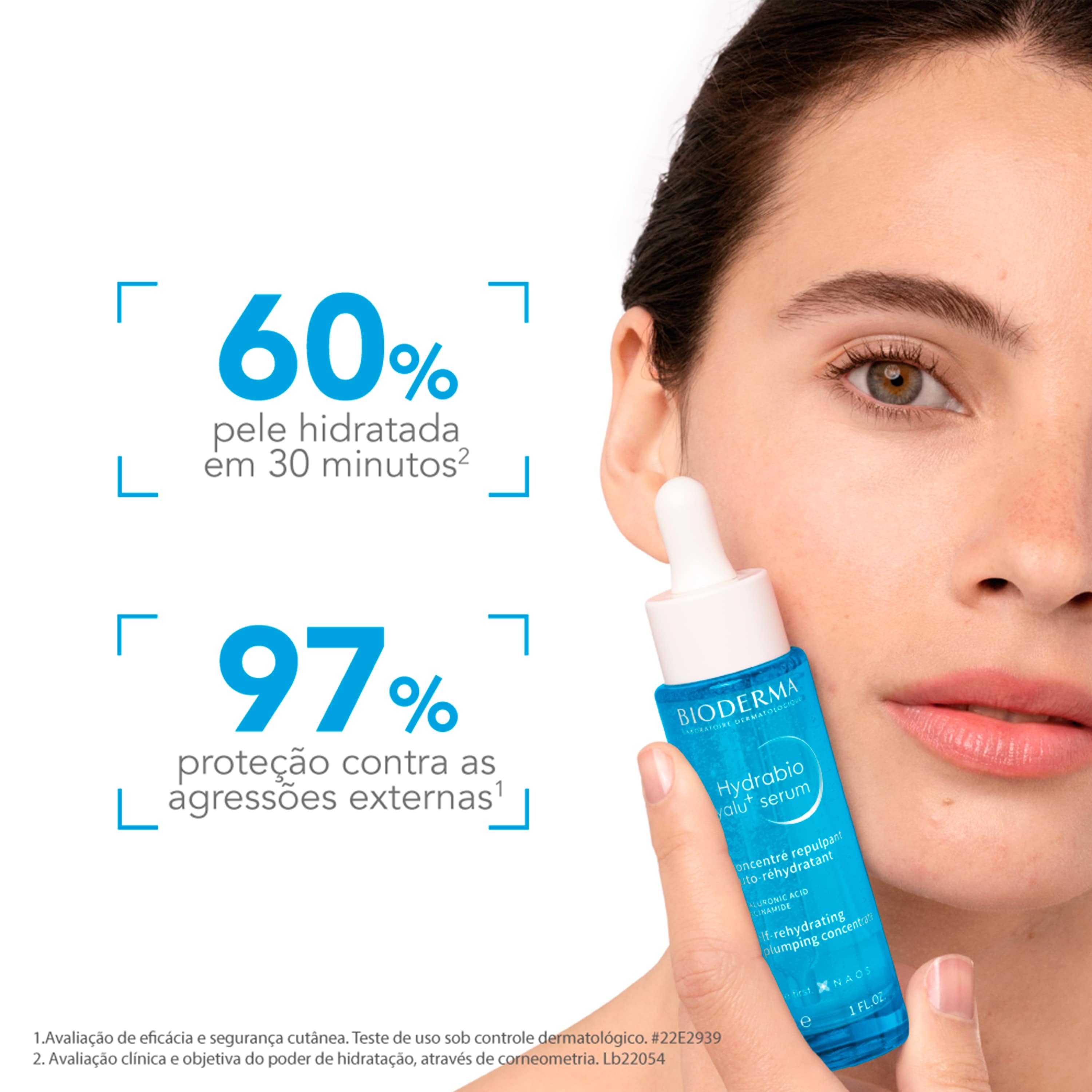 Sérum Bioderma Hydrabio Hyalu+ Anti Idade Concentrado Preenchedor 30ml — imagem 4 | Drogaria Taveira