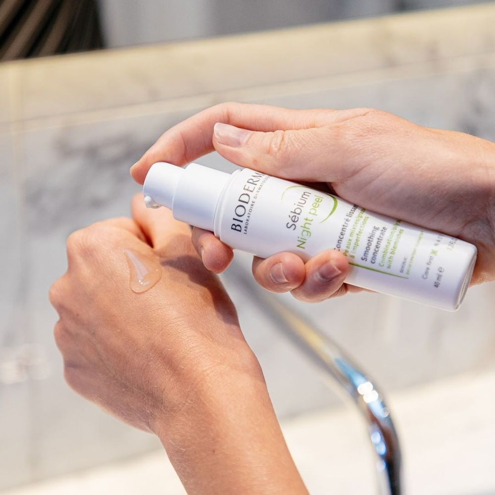 Sérum Bioderma Sébium Night Peel Renovador Peles Oleosas e Acneicas 40ml — imagem 4 | Drogaria Taveira