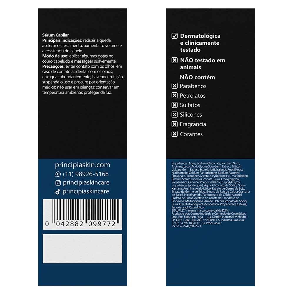 Sérum Capilar Principia Sc-01 60ml — imagem 3 | Drogaria Taveira
