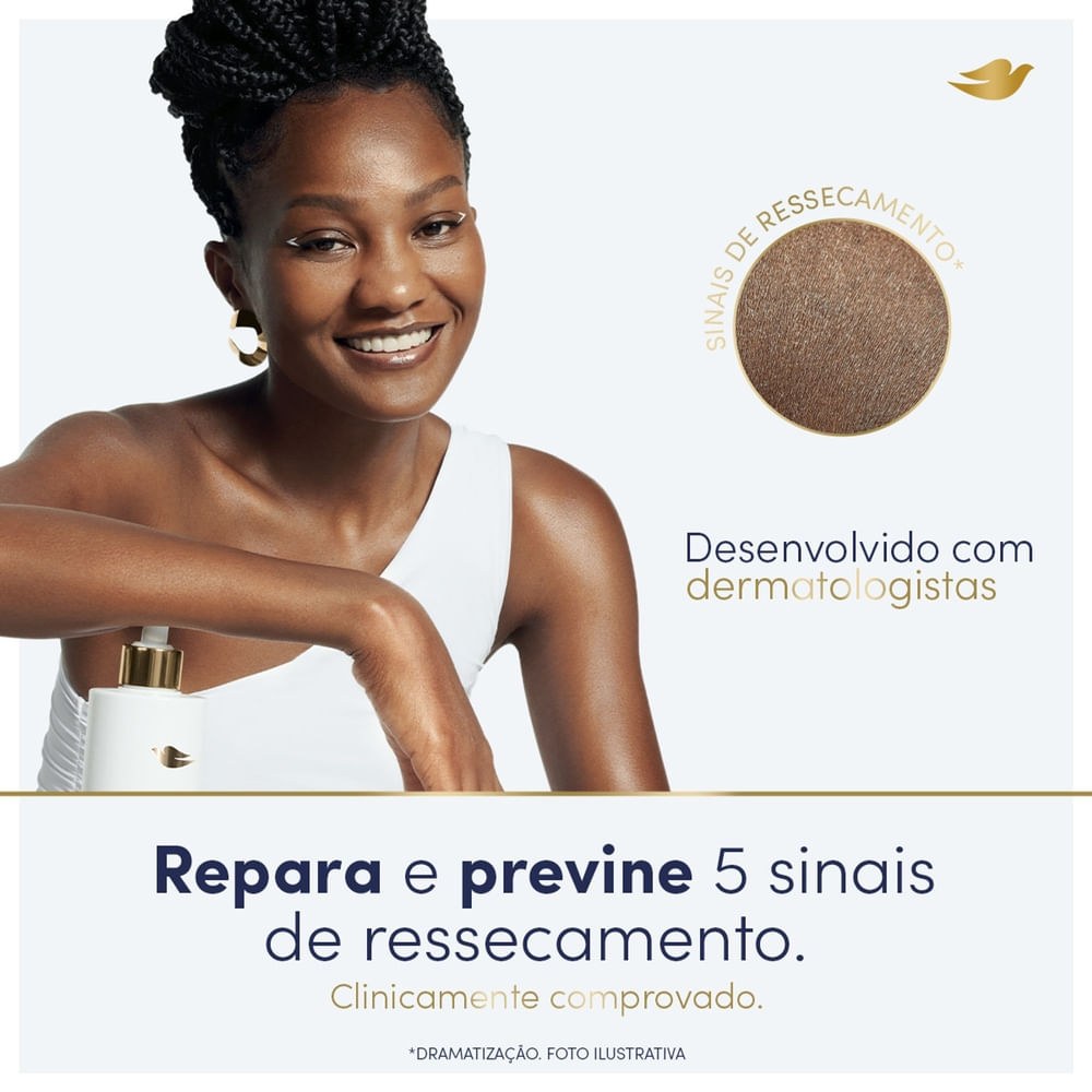 Sérum Corporal Dove com Ácido Hialurônico Dermo Renovador 180ml — imagem 4 | Drogaria Taveira